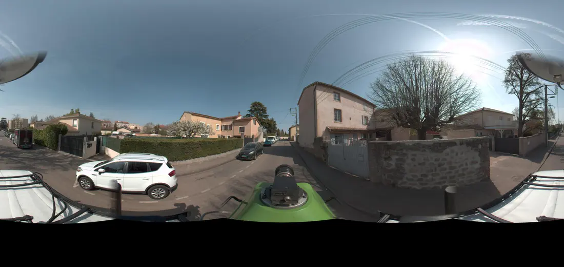Vue du bâtiment ou de la rue de 6bis rue des landes, 69290 Craponne